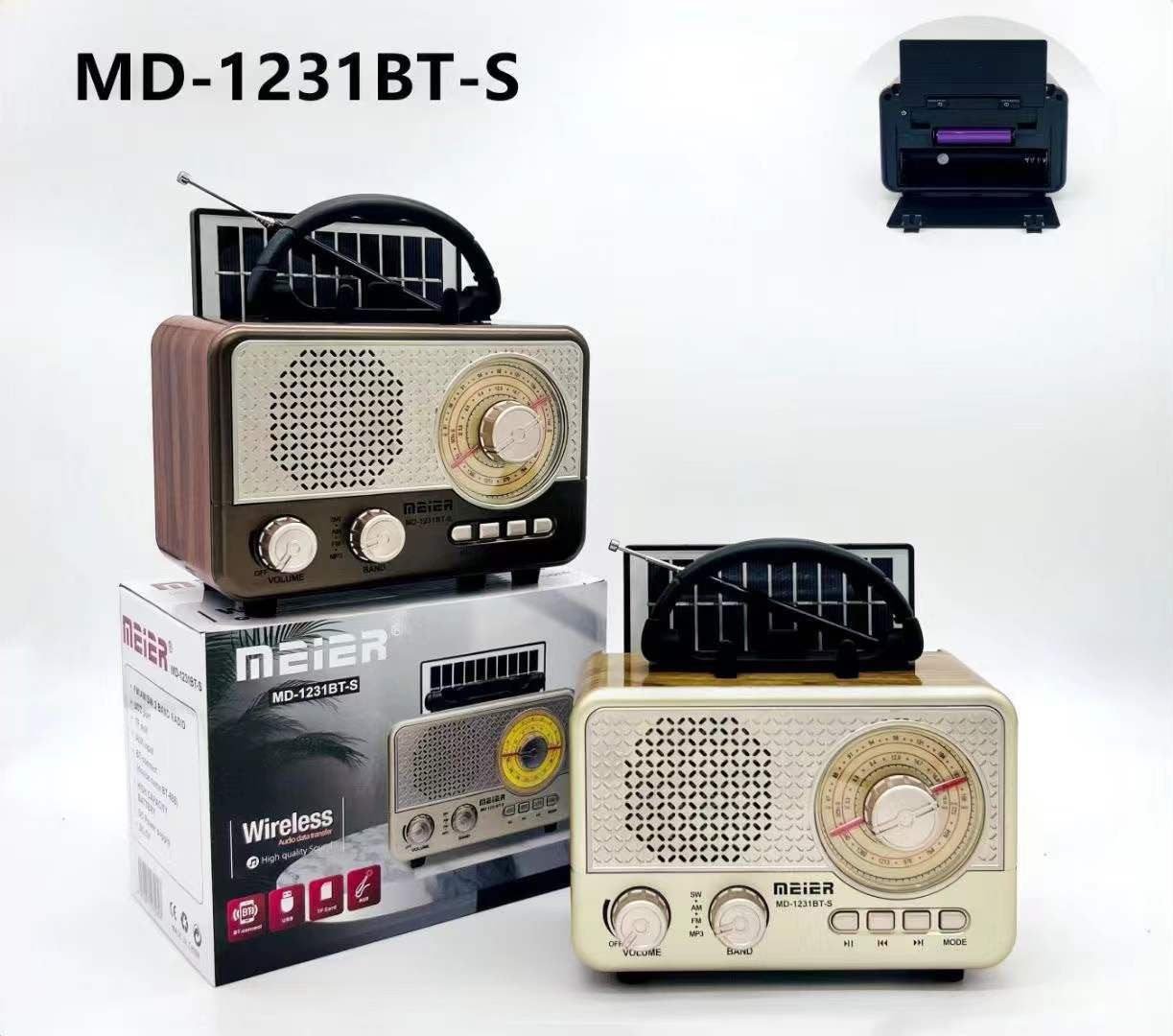 MD-1231 Bluetooth Radyo