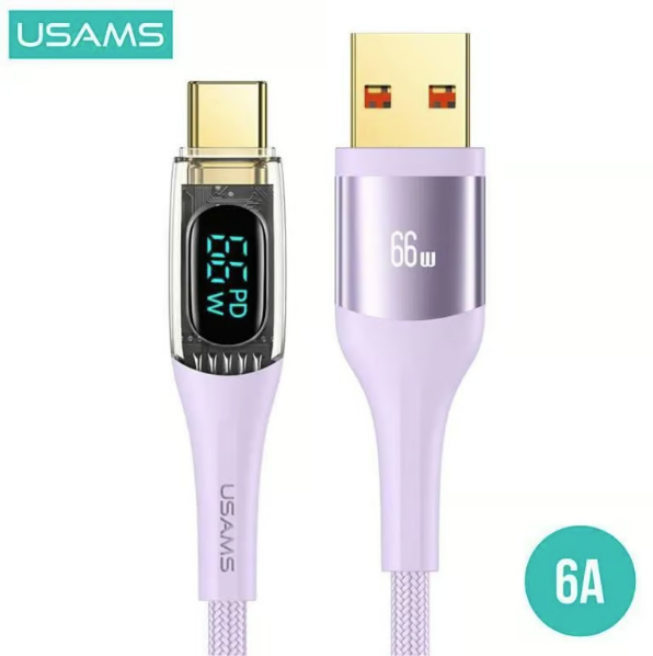 USAMS 66W Hızlı Şarj Kablosu